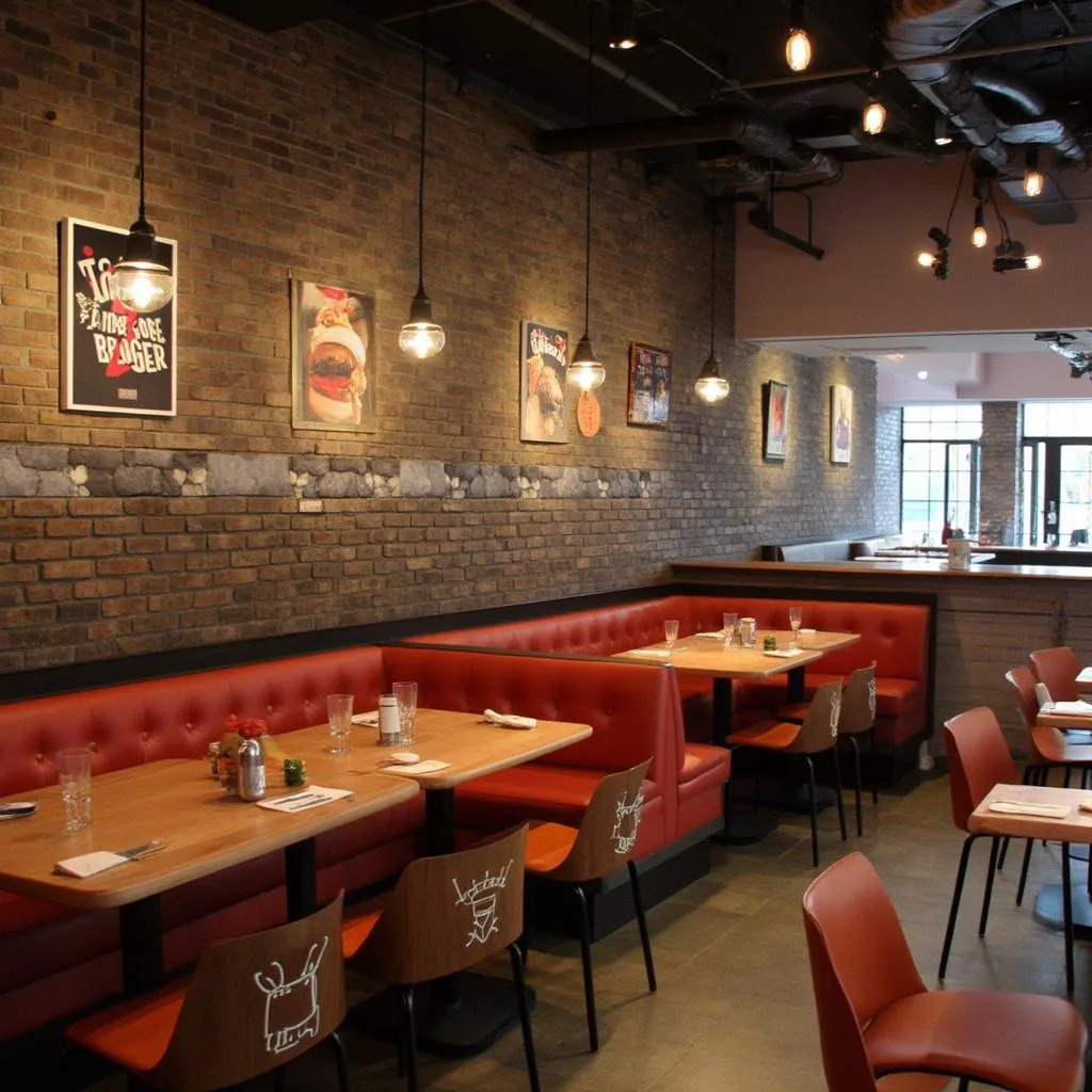Interior del restaurante