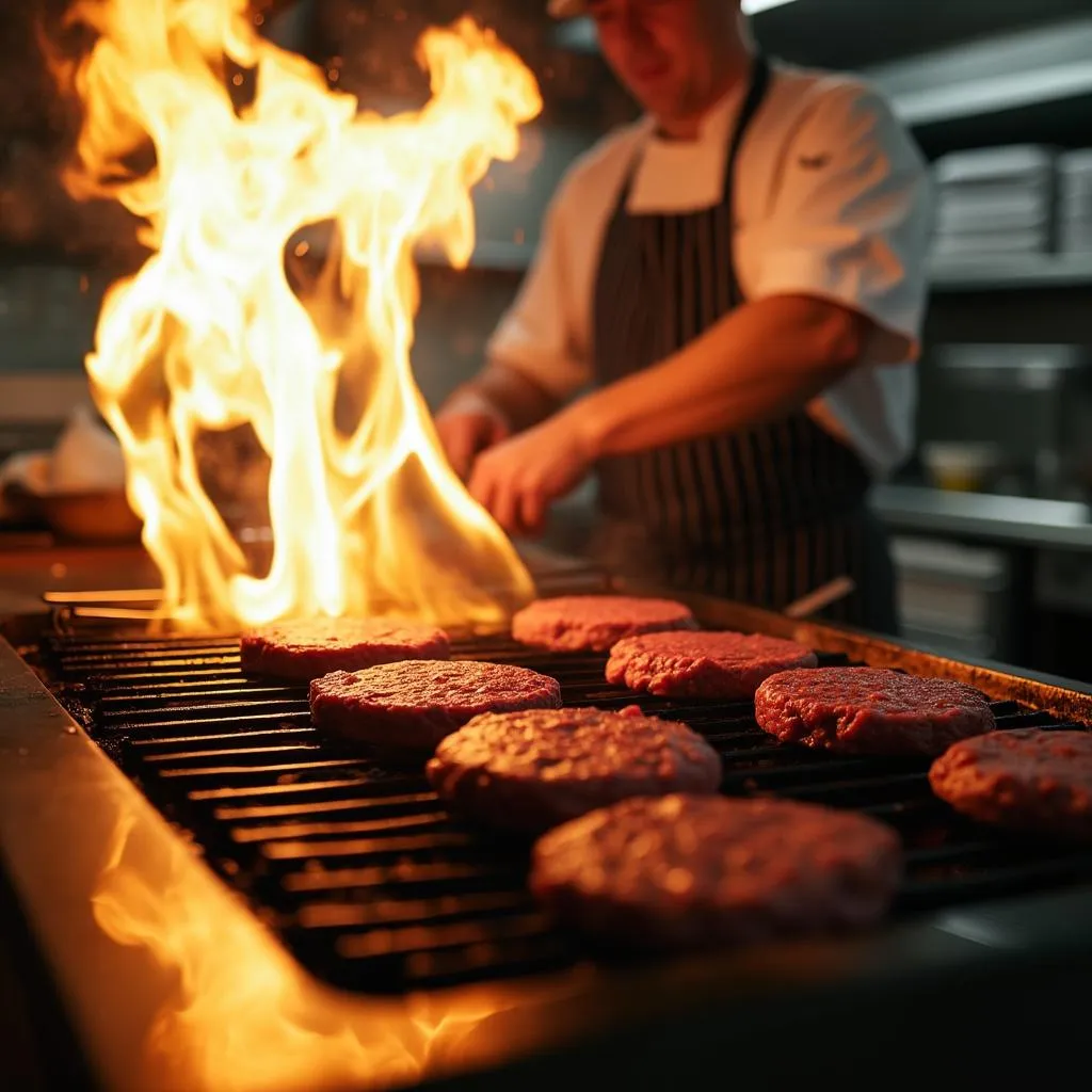 Cocina en acción
